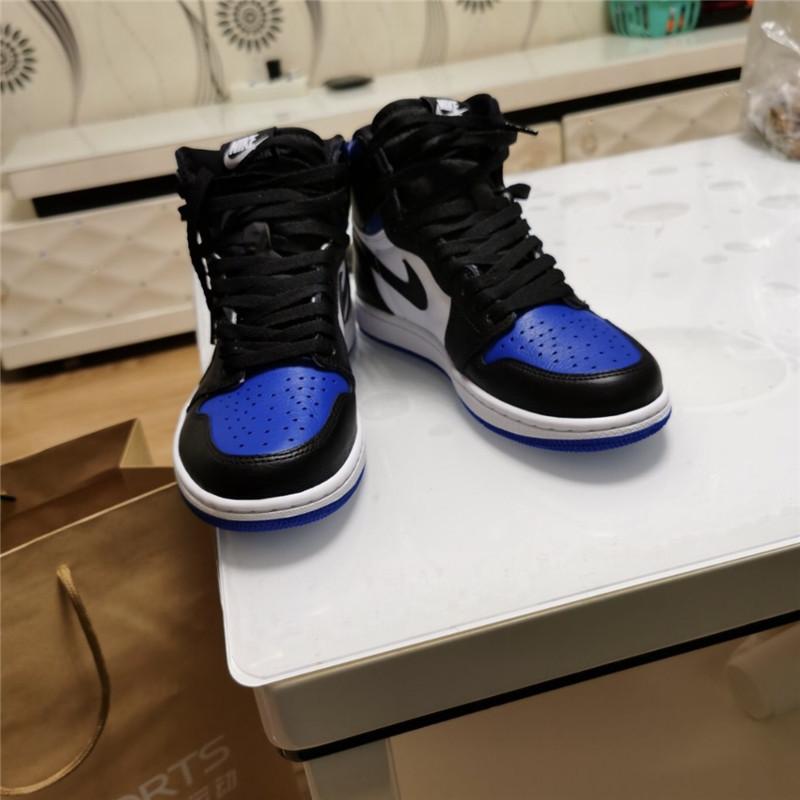 PKGod air Jordan 1 retro high OG white royal retail materials ready to ship